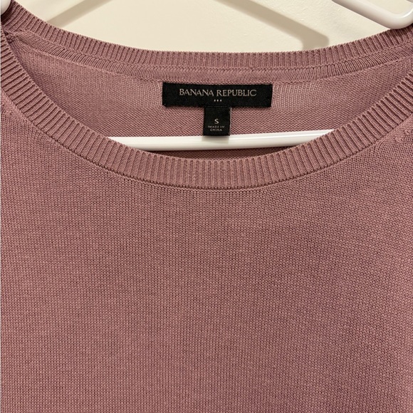 Banana Republic Women's Blouson Sleeve Sweater - Dusty Lavander - Picture 3 of 4